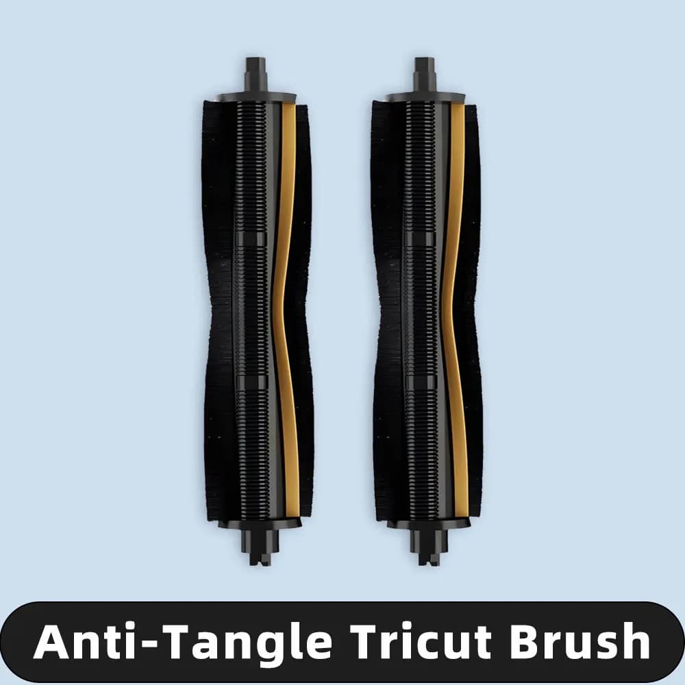 Brosse Tricut Compatible pour Dreame L10s Pro Ultra Heat, L10 Prime, L20 L30 L40 X30 X40 D20 Ultra, 