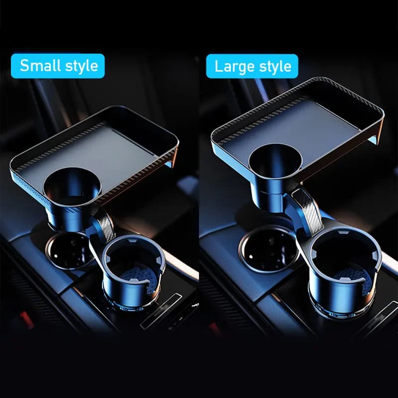 SEAMETAL-Extenseur de porte-gobelet de voiture de qualité supérieure, support de clics multifonction
