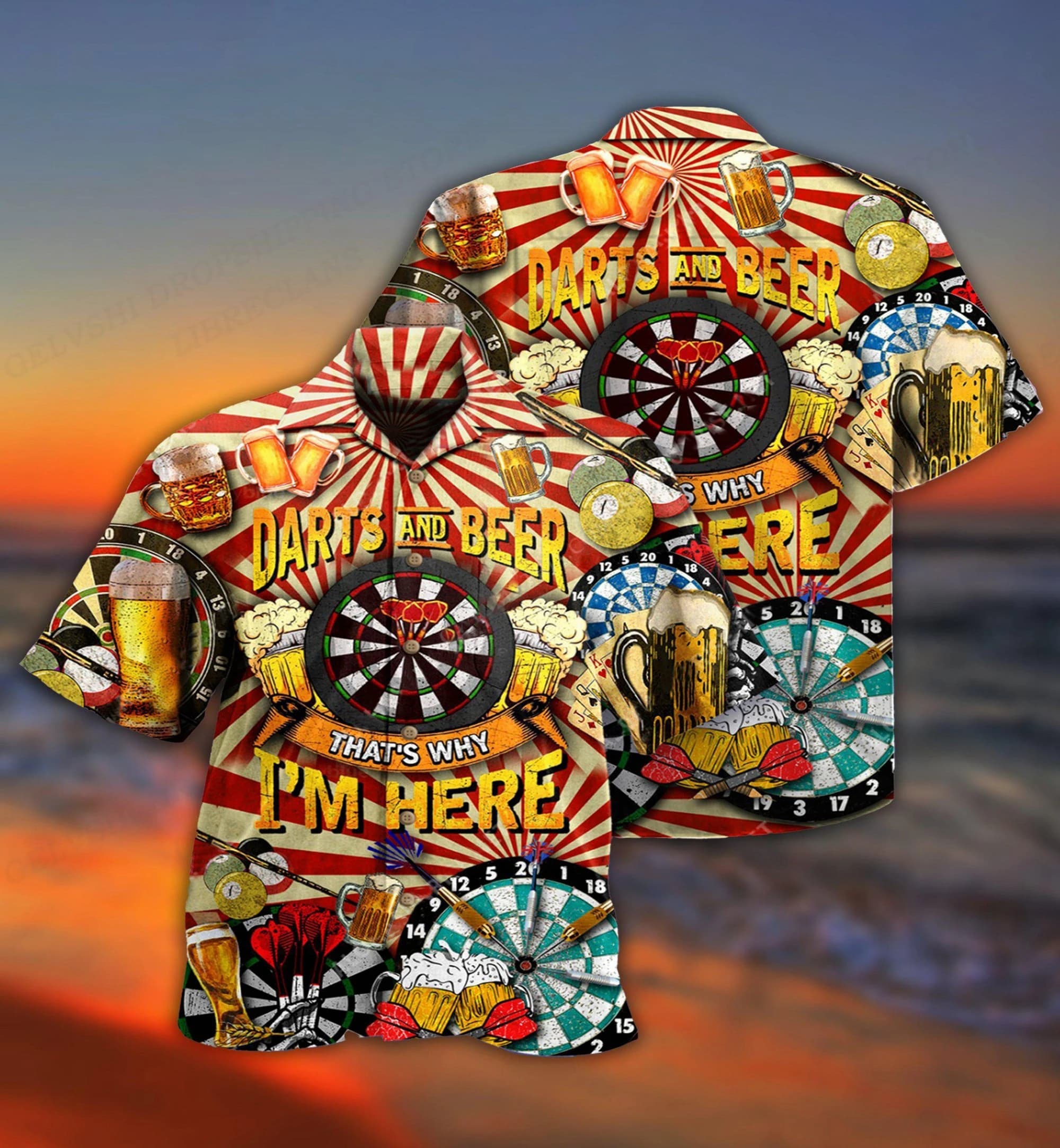 Chemise hawaïenne à manches courtes pour hommes, chemises à simple boutonnage, chemise de plage, vêt