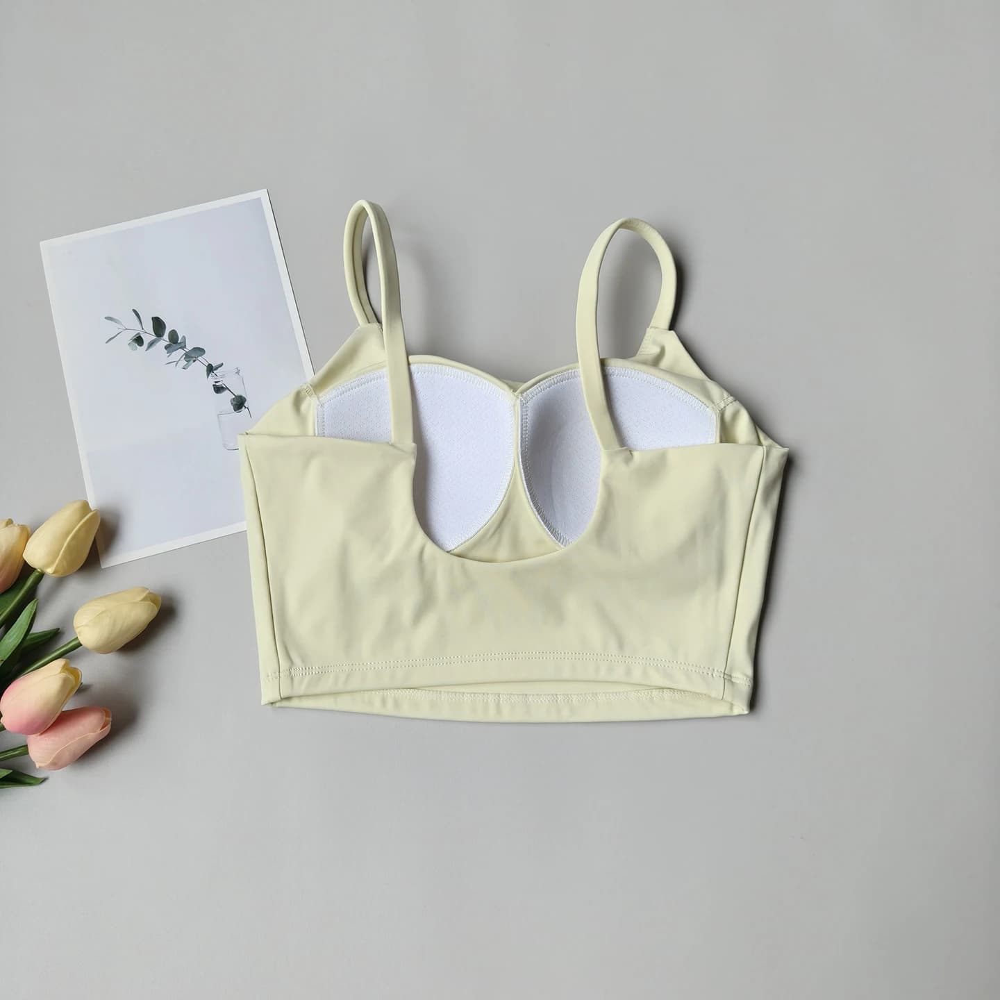 Soutien-gorge de sport respirant pour femmes, haut de fitness, soutien-gorge de sport push up, couss