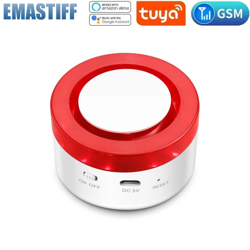Kits de système d'alarme Wifi intelligent 120DB, sécurité sans fil contre les cambrioleurs avec déte