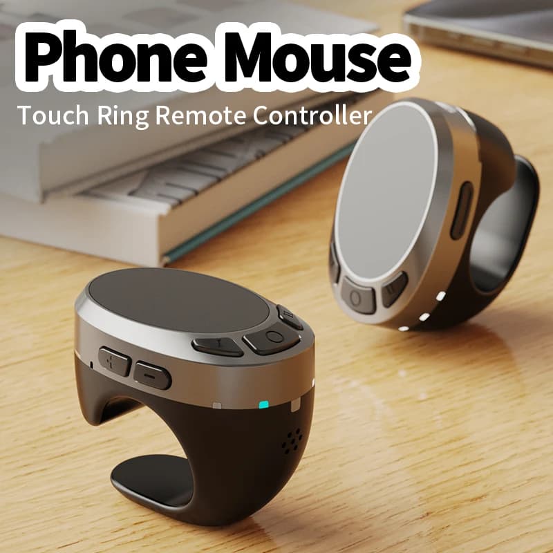 Télécommande anneau de défilement TikTok, Souris anneau tactile avec pavé tactile, Tourneur de page 
