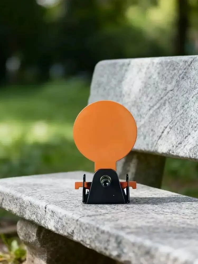 Cible de pratique de divertissement de tir à portée étroite de 3 pouces de diamètre orange - cible f