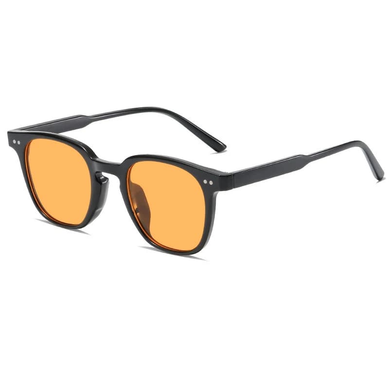 Nouvelles lunettes de soleil carrées vintage pour femmes et hommes, lunettes de soleil rondes de lux