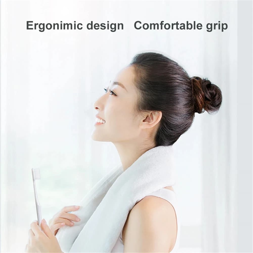 Dr Bei-Brosse à dents pour adulte, version américains, 2 couleurs, soins des gencives, meilleure bro