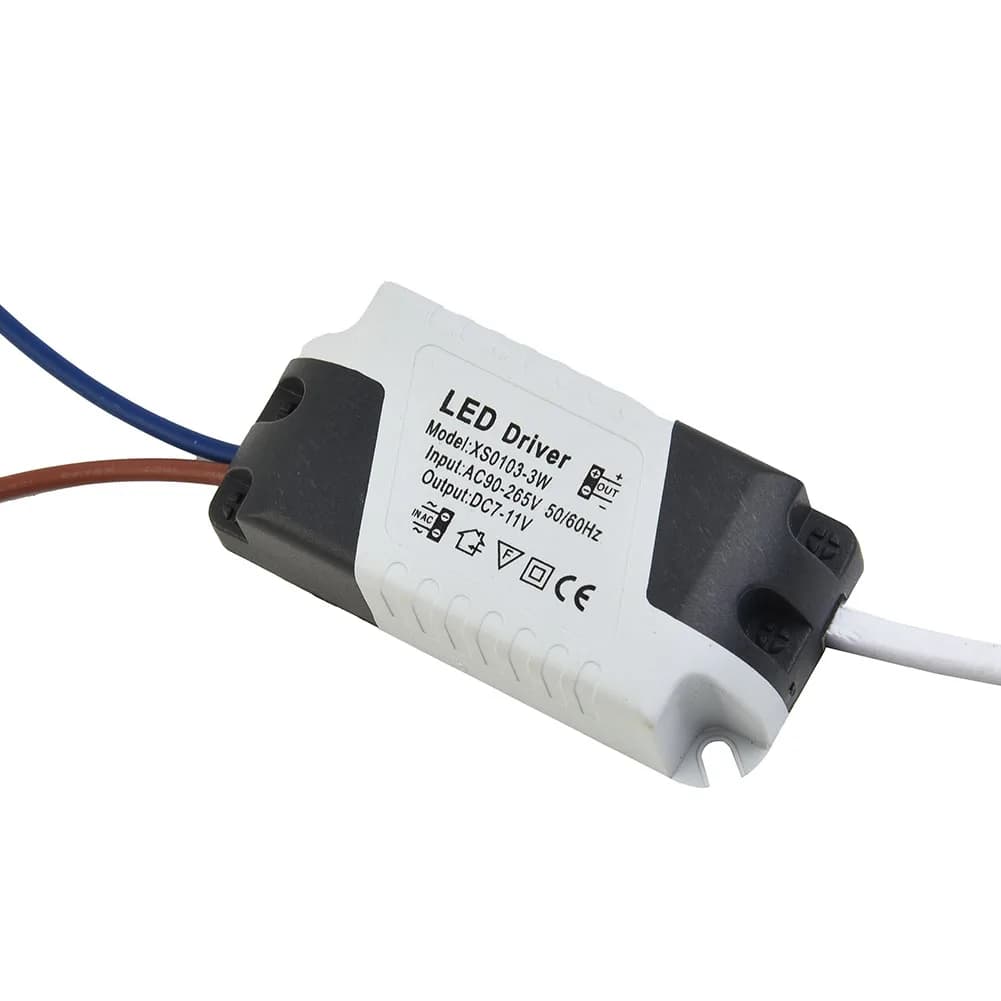 Alimentation LED DC 12-24V, courant constant 265mA, 3W 6W 12W 18W 24W, pour panneaux LED