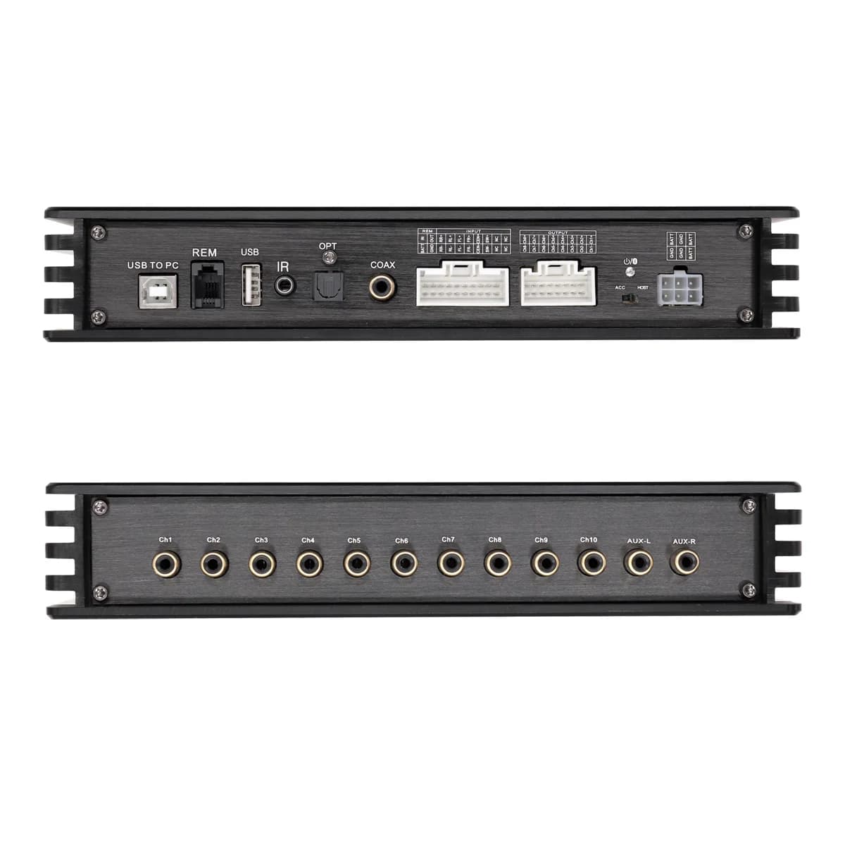 PUZU PZ-X6800S 6ch à 10ch Premium Car Audio DSP Processeur Intégré 8ch Amplificateur Puissance de So