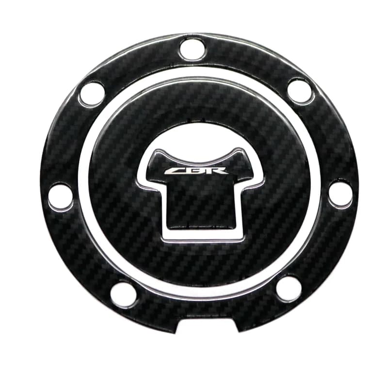 Autocollant 3D en Fiber de carbone pour réservoir de carburant de moto, autocollants de protection d