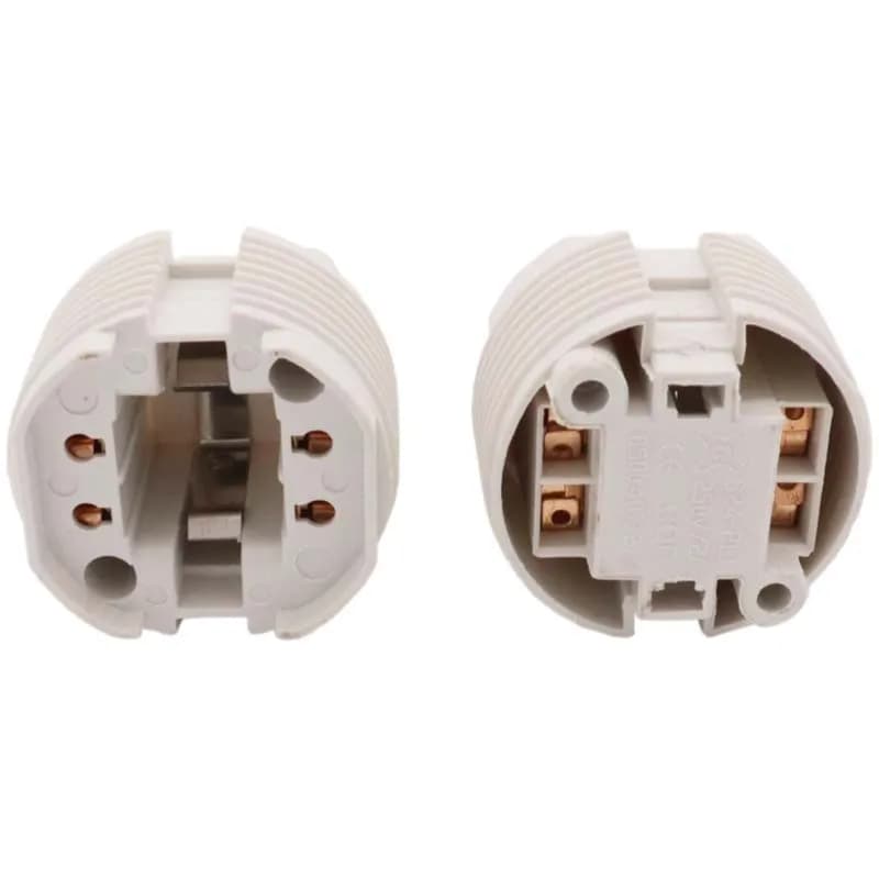 G24 Test vieillissement support de lampe 2p 4pin lumière LED support de lampe convertisseur vis ampo