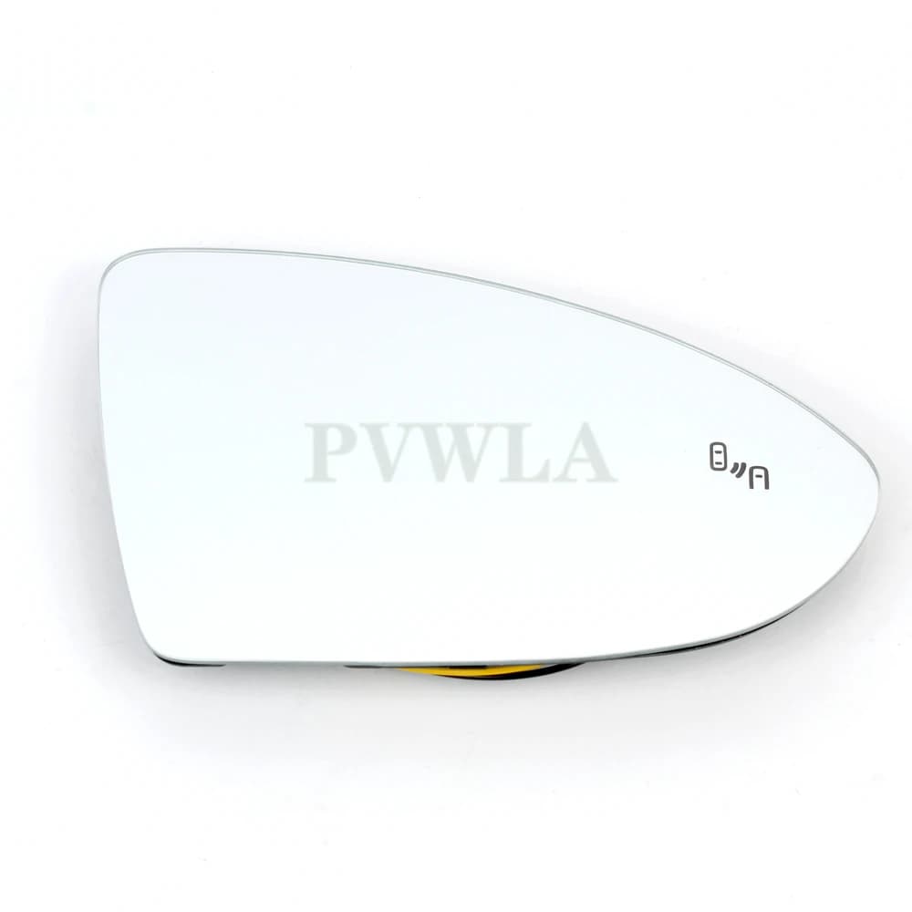 Rétroviseur latéral en verre pour porte avant, angle mort chauffé, pour VW Golf 7 7.5 2013 2014 2015