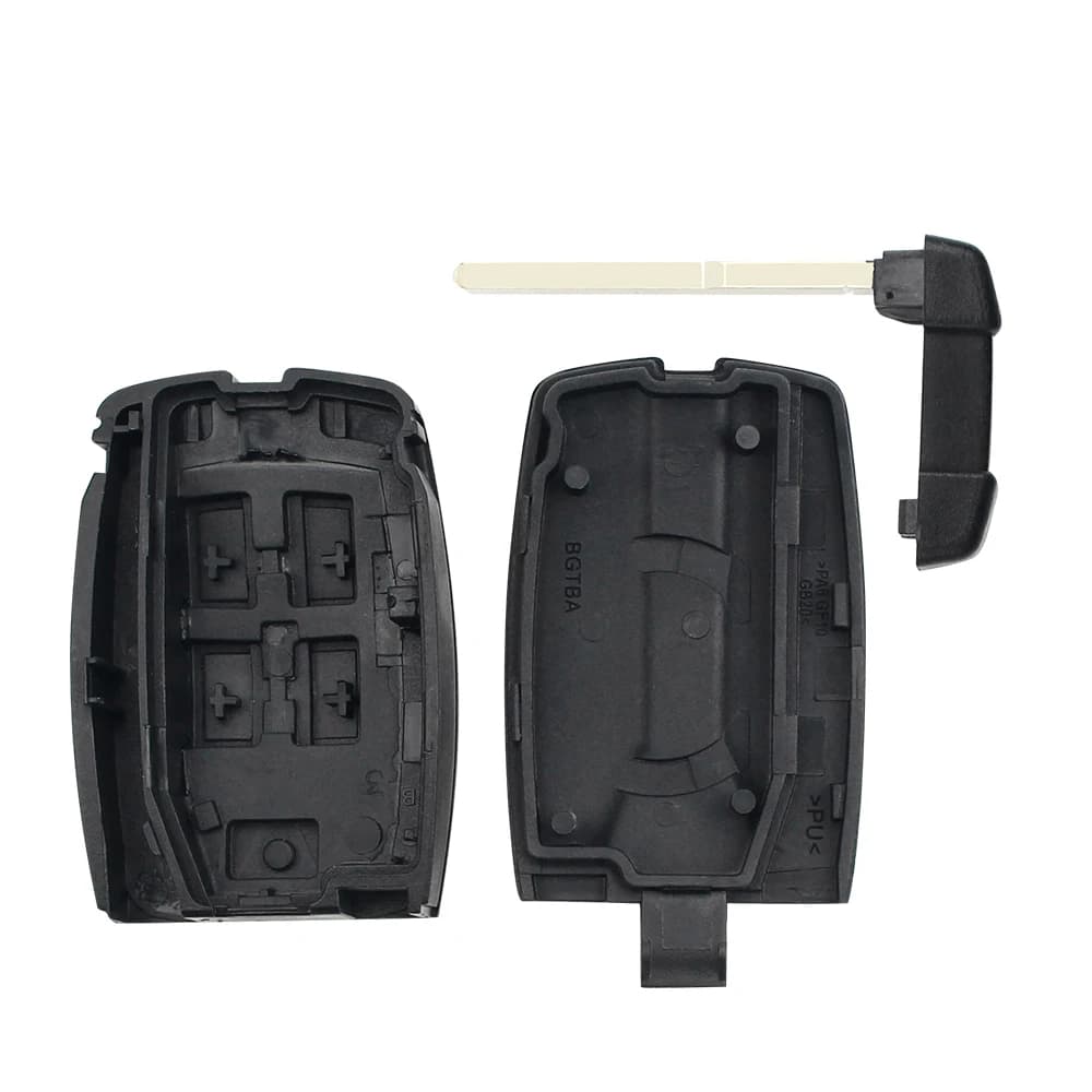KEYYOU coque de clé de remplacement pour Land Rover Freelander 2 Discovery télécommande clé de voitu