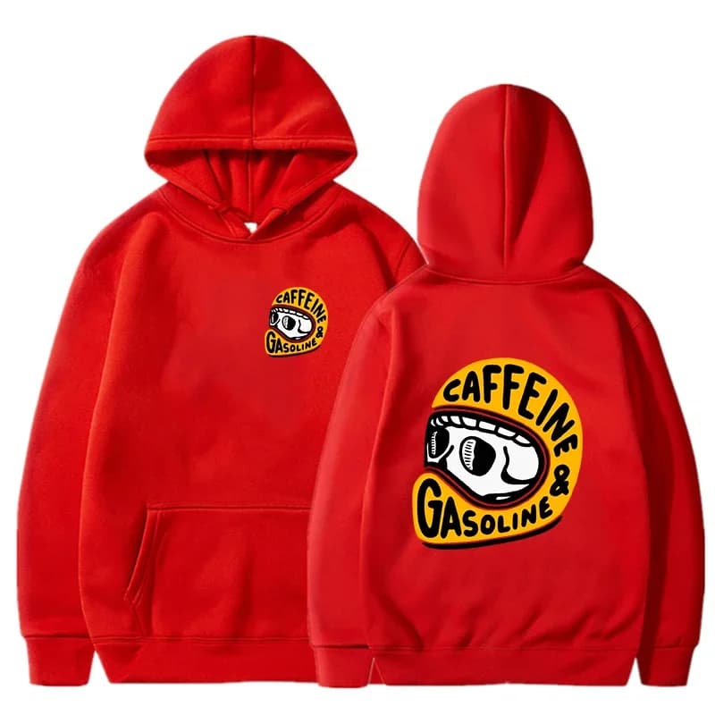 2025 printemps automne hommes sweats à capuche gothique Harajuku Biker crâne graphique nouveaux homm