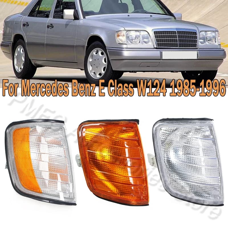 Feu d'angle avant de voiture, clignotant, pour Mercedes Benz classe E W124 1985-1994 1995 1996 12482
