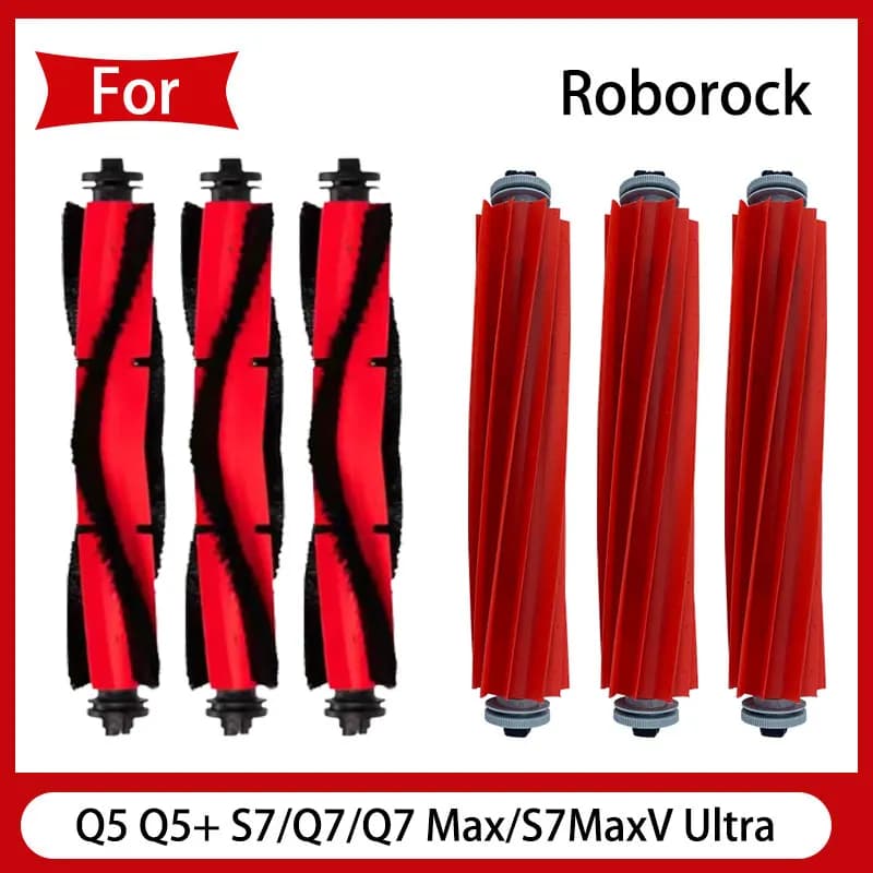 Le remplacement de la brosse principale en caoutchouc convient au robot de balayage Roborock Q5 Q5 +
