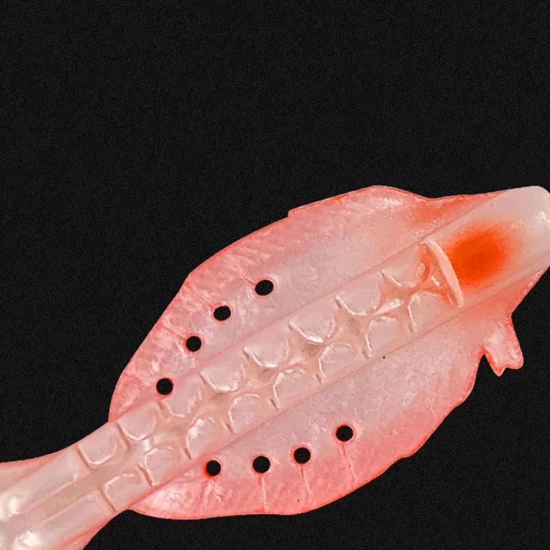 2Pcs/lot 8g 13cm Flatfish Bait Fishing Lures Vivid Shape 3D Eyes Mini Soft Fork Tail Flounder Silico