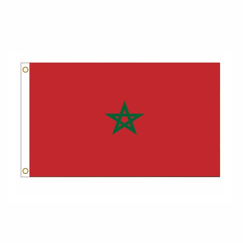 Sensation Nationale du Royaume du Maroc, 90x150cm
