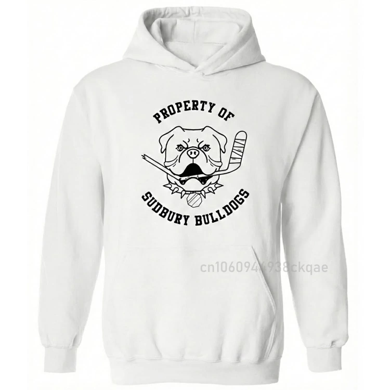 Sweat-shirt à capuche 2026 Property Of Sudbury Bulldogs Shoresy Merch pour hommes et femmes, pull de
