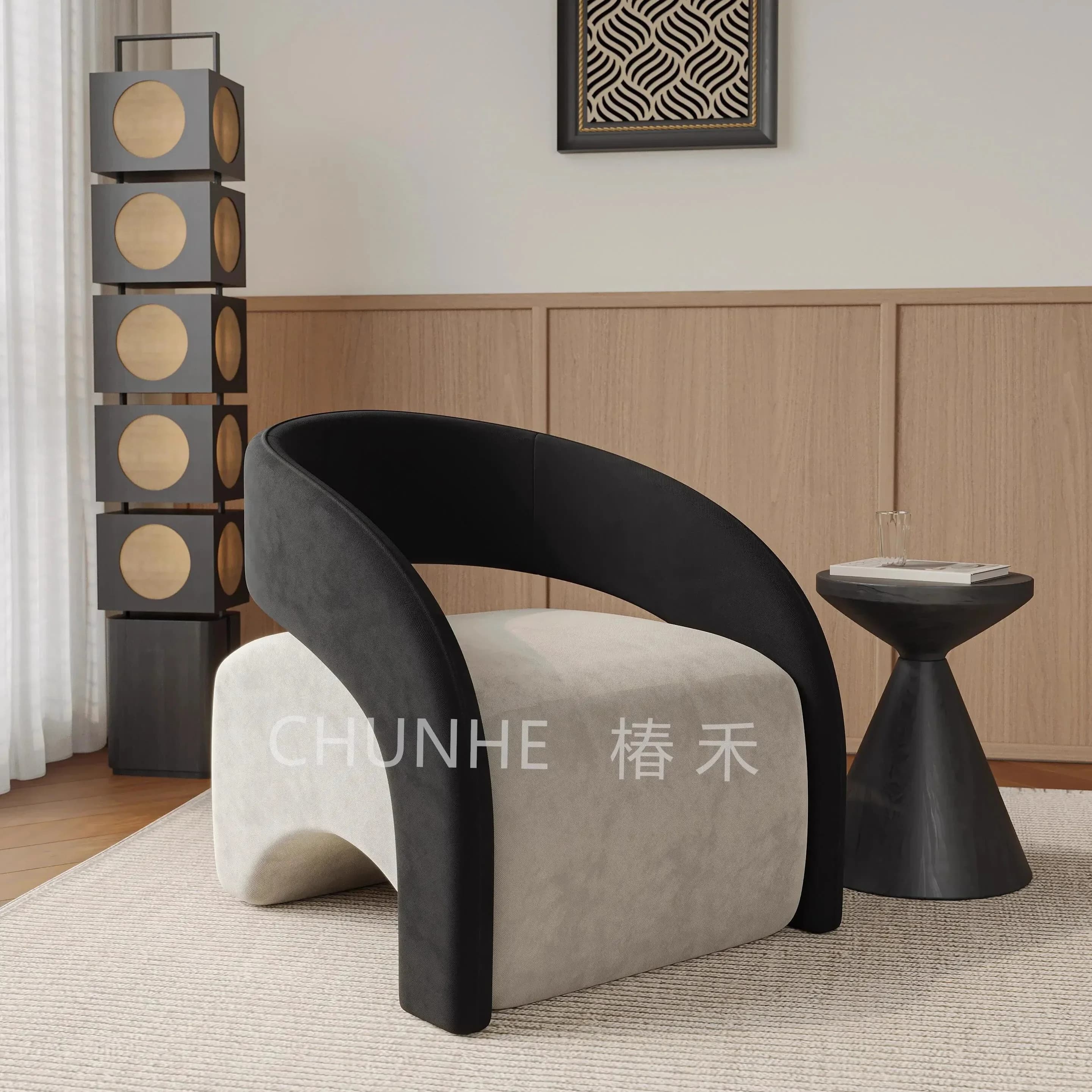 Accoudoir chaises ergonomiques salon Style nordique bureau maquillage chaise luxe paresseux Muebles 