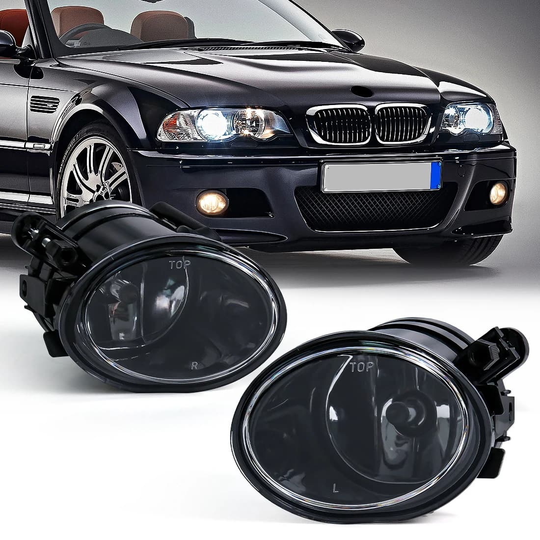 Pour BMW E39 M5 2001 2002 2003 E46 3 série M3 2002 2003 2004 2005 2006 phares antibrouillard phare a