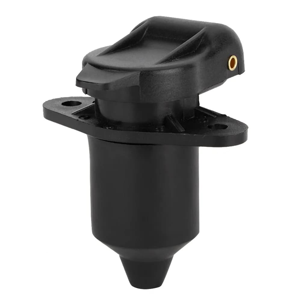 Adaptateur de remorque, prise de remorque noire en plastique, prise de remorque à 3 broches, connect