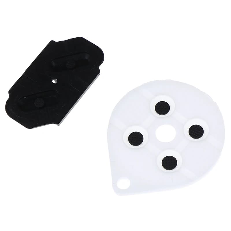Tampons en caoutchouc conducteur pour manette de jeu SNES, remplacement des claviers, bouton, ensemb