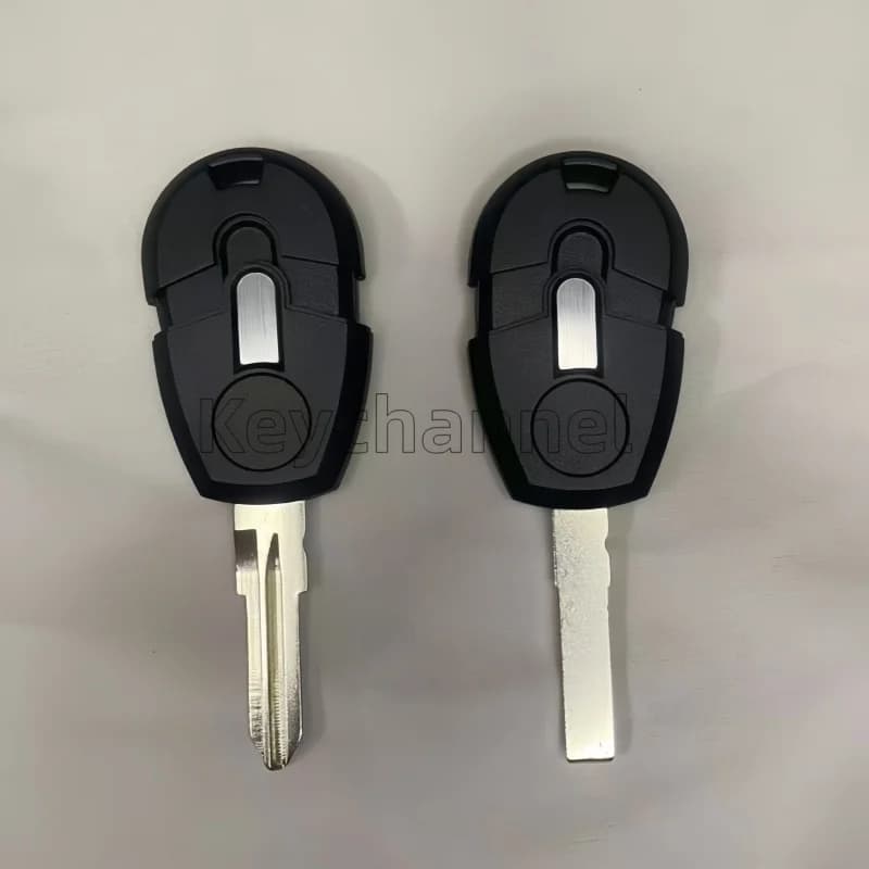 5/10 pièces Tête de clé transpondeur de rechange pour véhicule sans puce pour Fiat Positron EX300 av