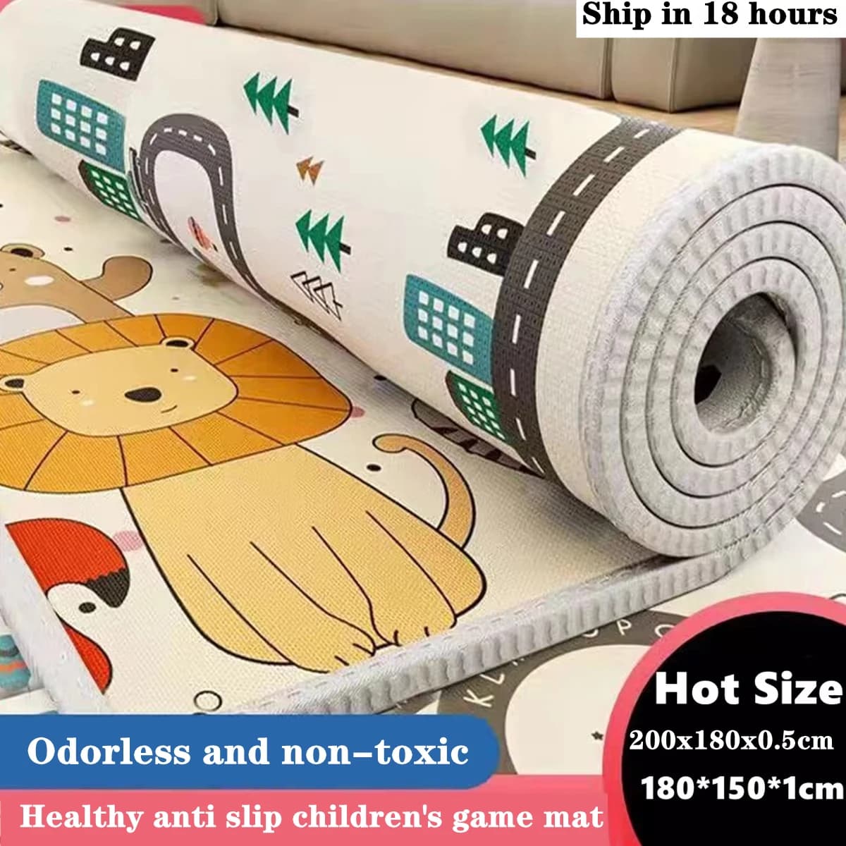 5 tailles à choisir bébé ramper tapis de jeu Non toxique haute qualité EPE bébé activité tapis de gy