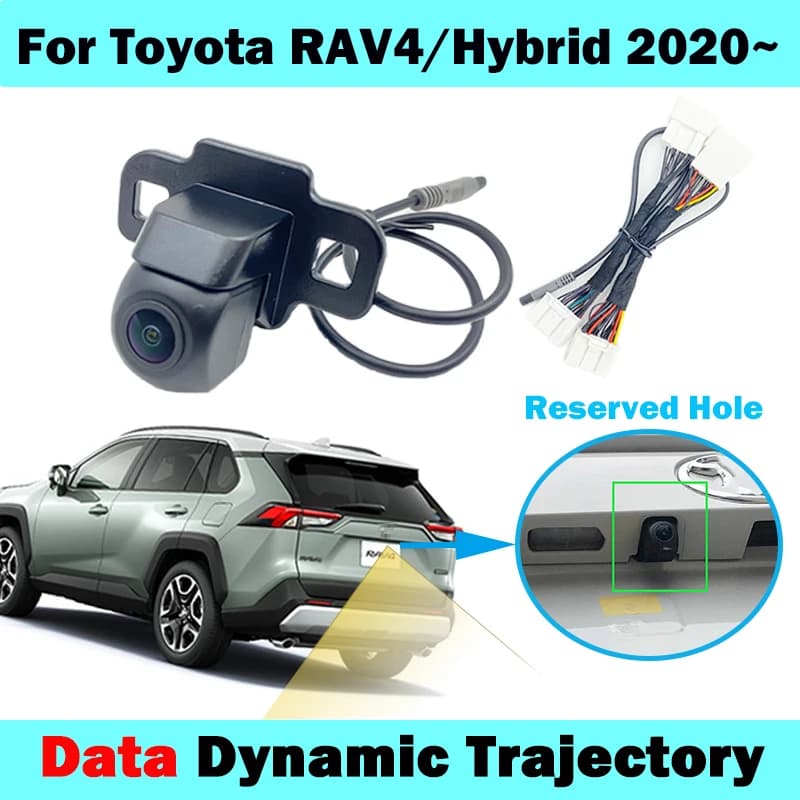 HICAMRUI – caméra de trajectoire dynamique de données, pour Toyota RAV 4 RAV4 hybride 2020 2021 2022