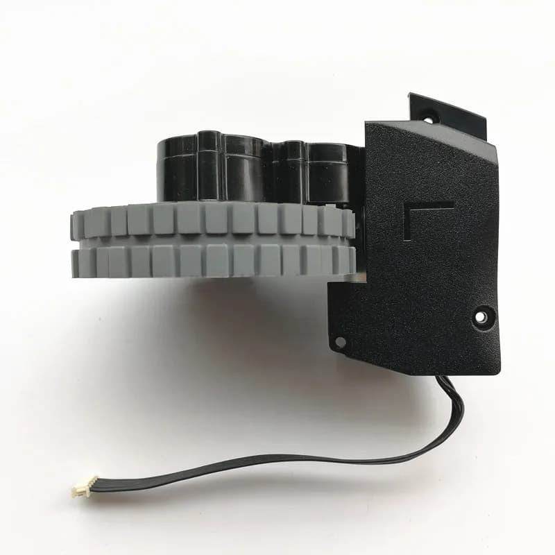 Ensemble moteur de roue droite gauche pour aspirateur robot SilverCrest SSRA1, pièces de rechange, m