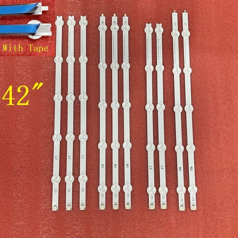 Rétro-éclairage LED pour TV 42LA620S 42LA615V 42LN5400-UA 6916L-1214A 1215A 1216A 1217A 1412A 1413A 