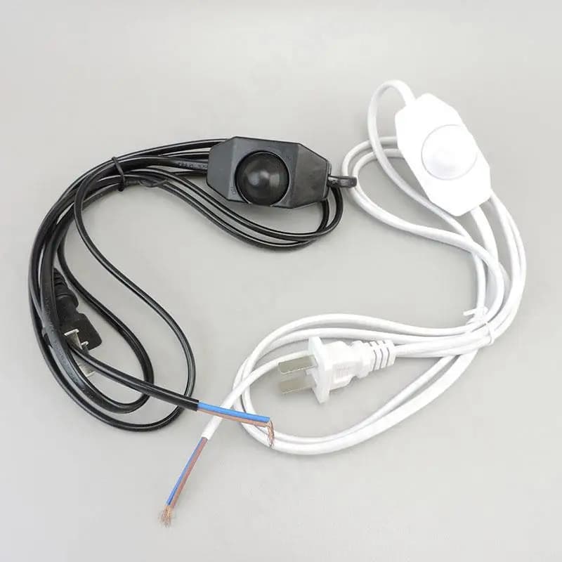 Câble d'interrupteur d'alimentation à intensité variable, ligne de lampe modulateur convaincue, cont