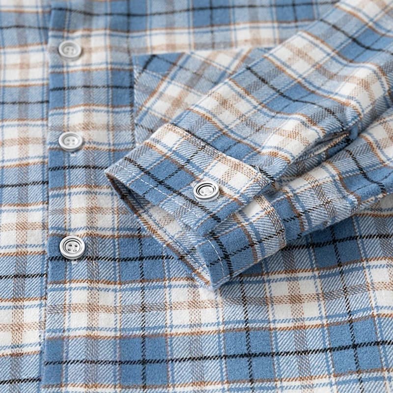Printemps automne enfants Plaid à manches longues chemise Style coréen garçons filles ample surdimen