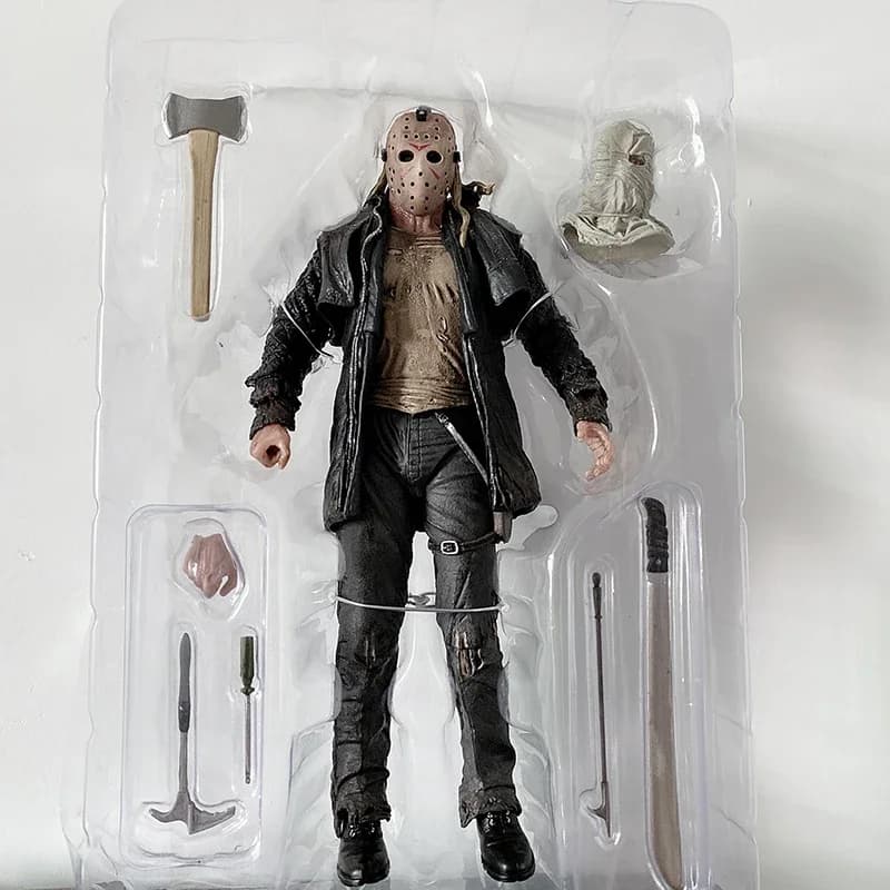 NECA vendredi le 13ème figurine jouets Freddy Jason Voorhees sang figurine d'action ultime Jason mod