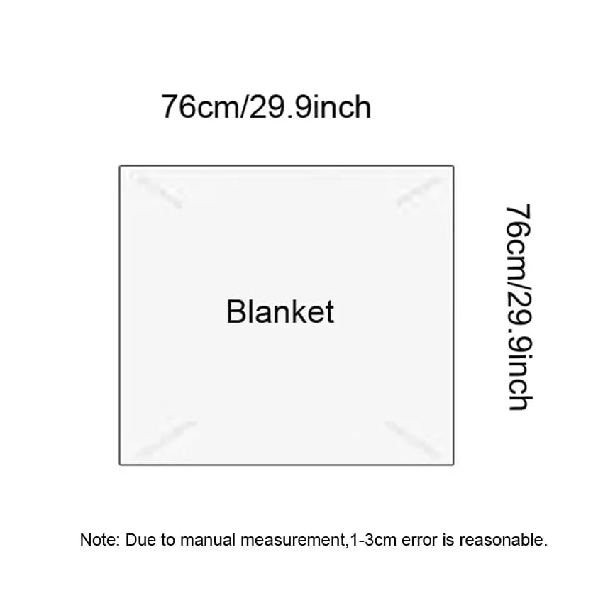 Couverture de réception 100% coton pour bébé, 4 pièces/paquet, 76x76cm, drap de lit pour bébé, couve