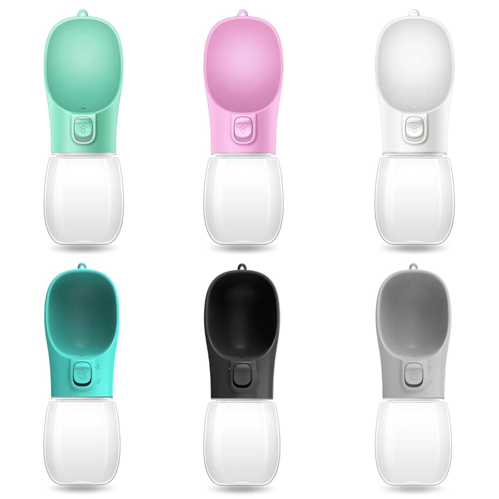 Bouteille d'eau Portable pour chien, pour petits et grands chiens, chat, extérieur, étanche, bols à 