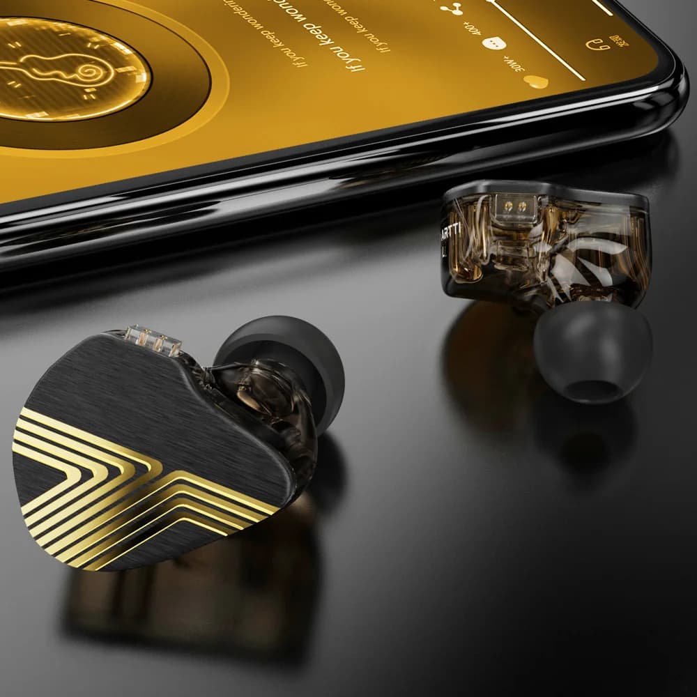 ARTTI-Écouteurs intra-auriculaires avec fil, IEM, moniteur plaqué béryllium, micro de type C, poigné