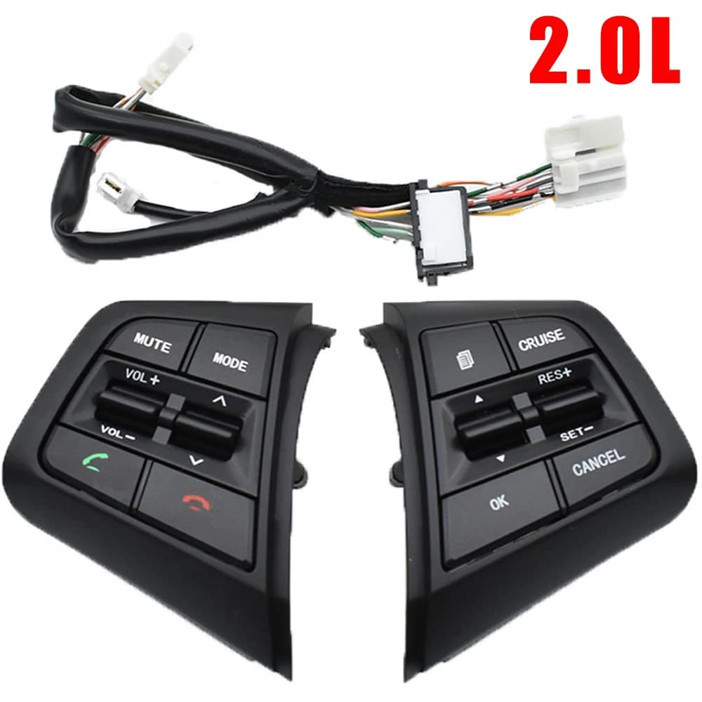 Boutons de contrôle du Volume du volant de voiture, avec câbles, pour Hyundai ix25 (Creta) 1.6L 2.0L