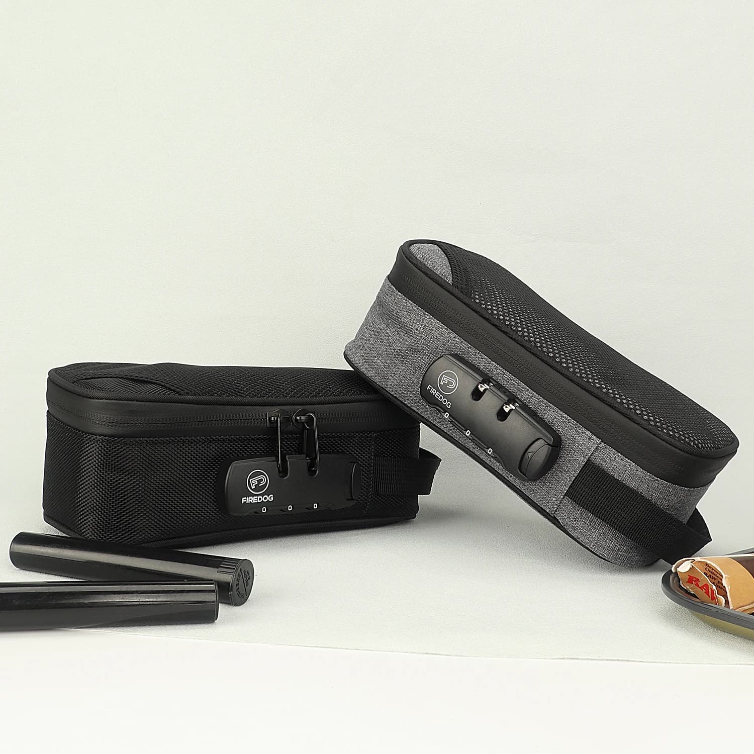 FIREDOG Sac de tuyau anti-odeur avec étui pour bouteille de pot à serrure à combinaison