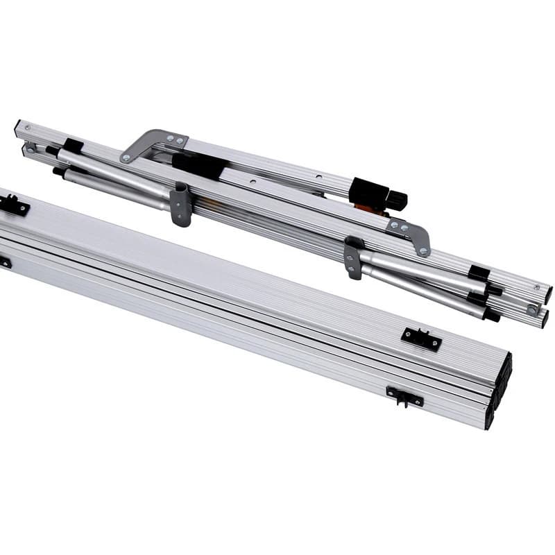 Table de camping pliante en alliage d'aluminium, mobilier de bureau portable durable, lit d'ordinate
