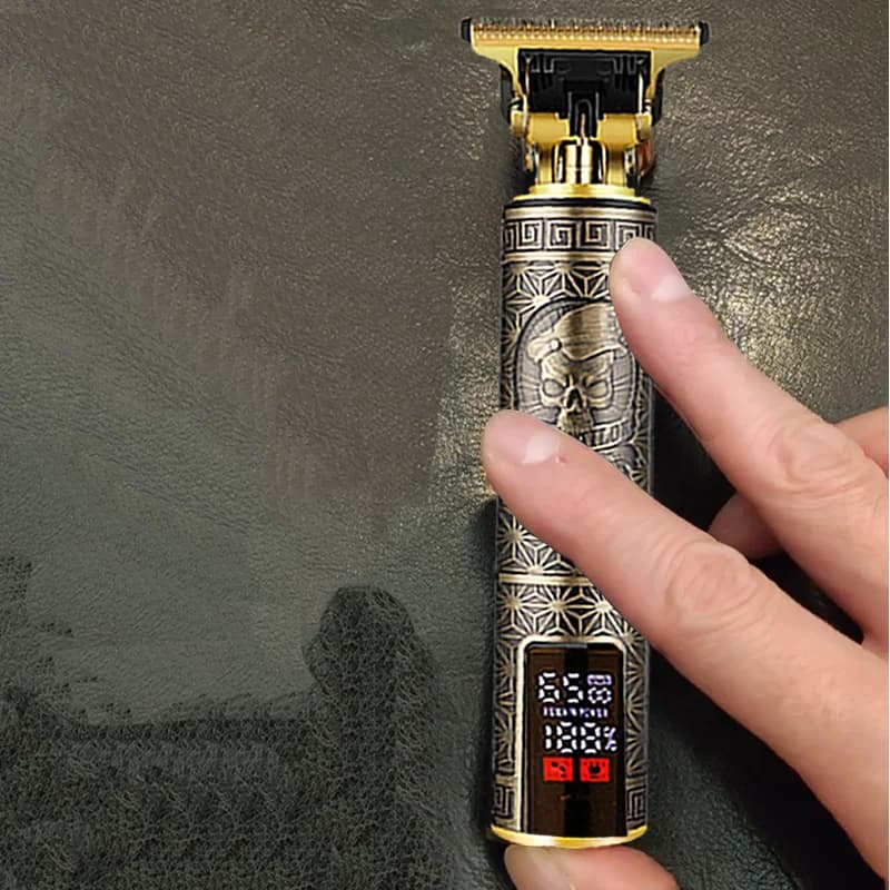 Nouveau rasoir électrique professionnel pour hommes, tondeuse à barbe, barbier, Machine à raser T9, 