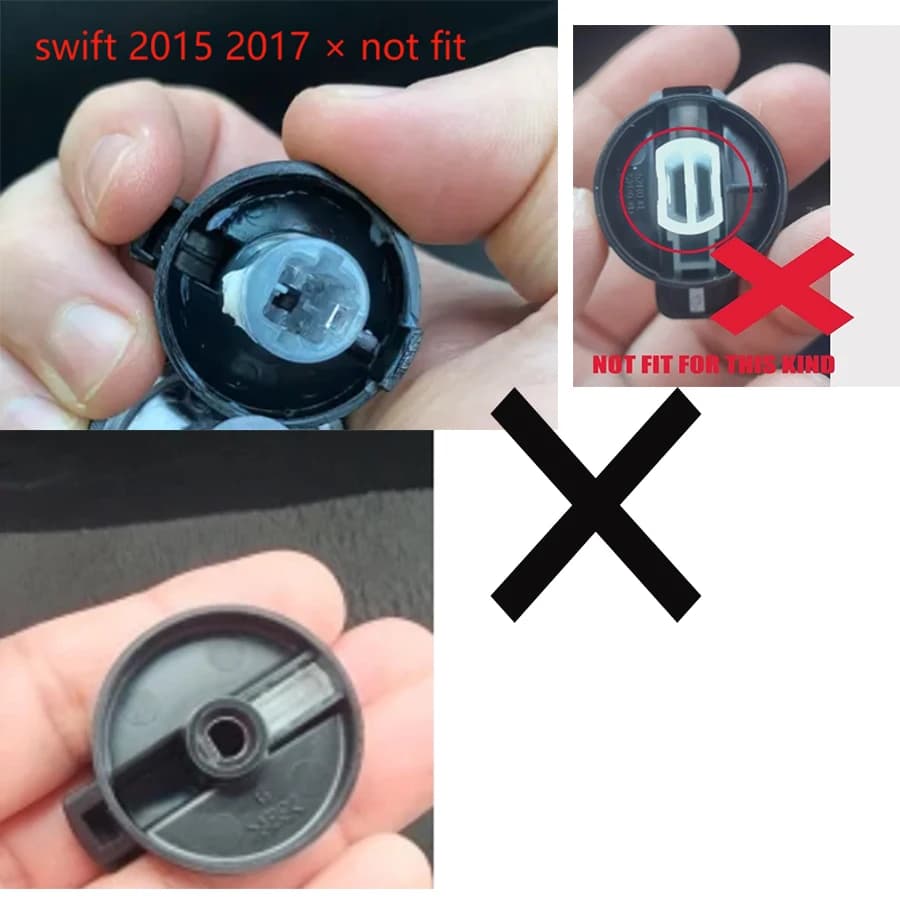Bouton de commande de chaleur de climatisation de voiture de 23mm, accessoire en alliage d'aluminium
