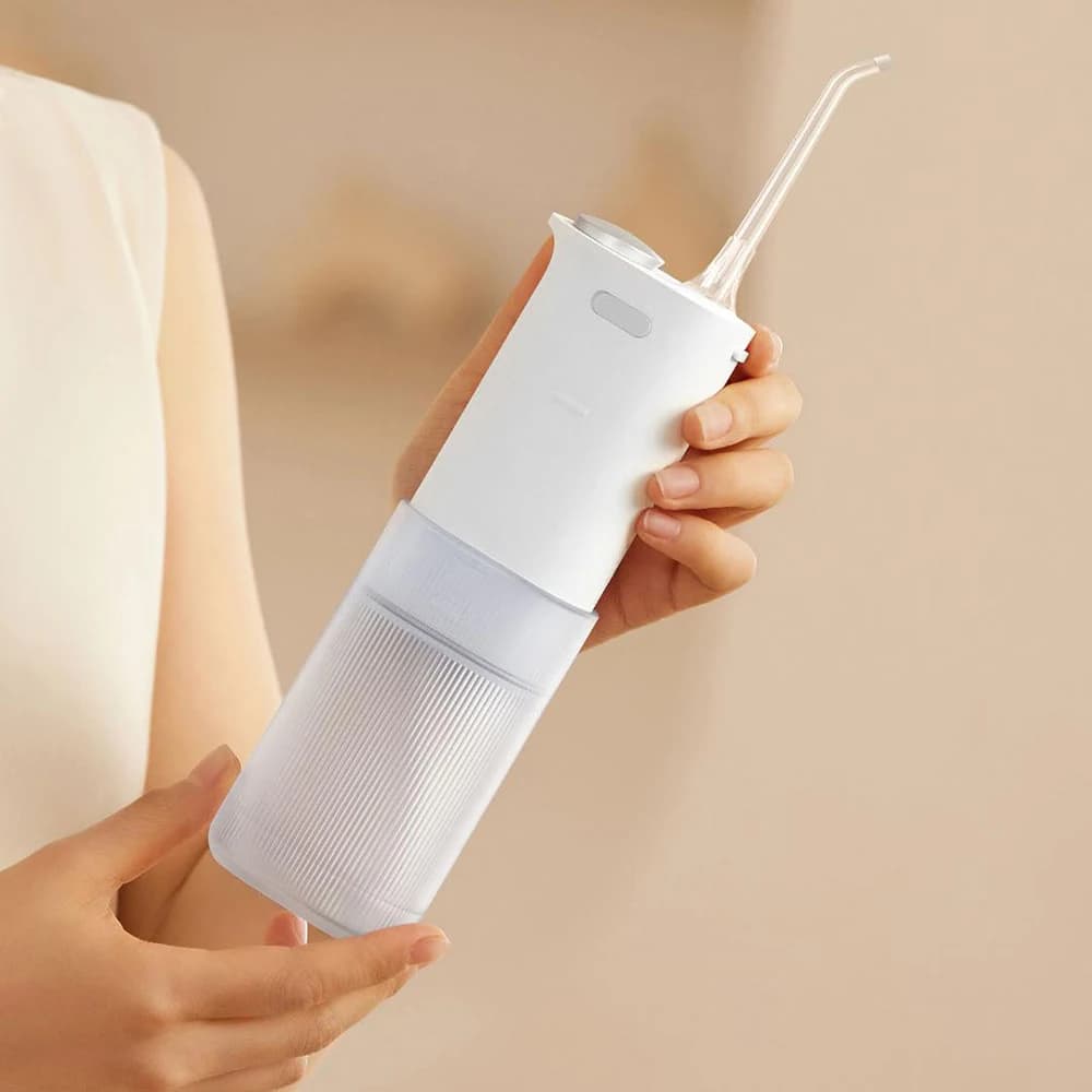 Hydropulseur Portable MIJIA F400, 4 Modes, Réservoir d'Eau de 200 ml, 1700 Jets d'Eau par Minute, Ir