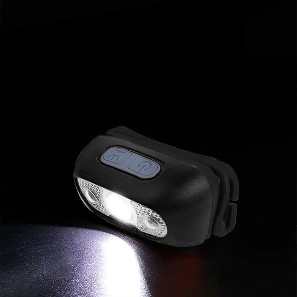 500 Lumen USB Rechargeable phare capteur de mouvement LED lumineuse en cours d'exécution pêche Flash