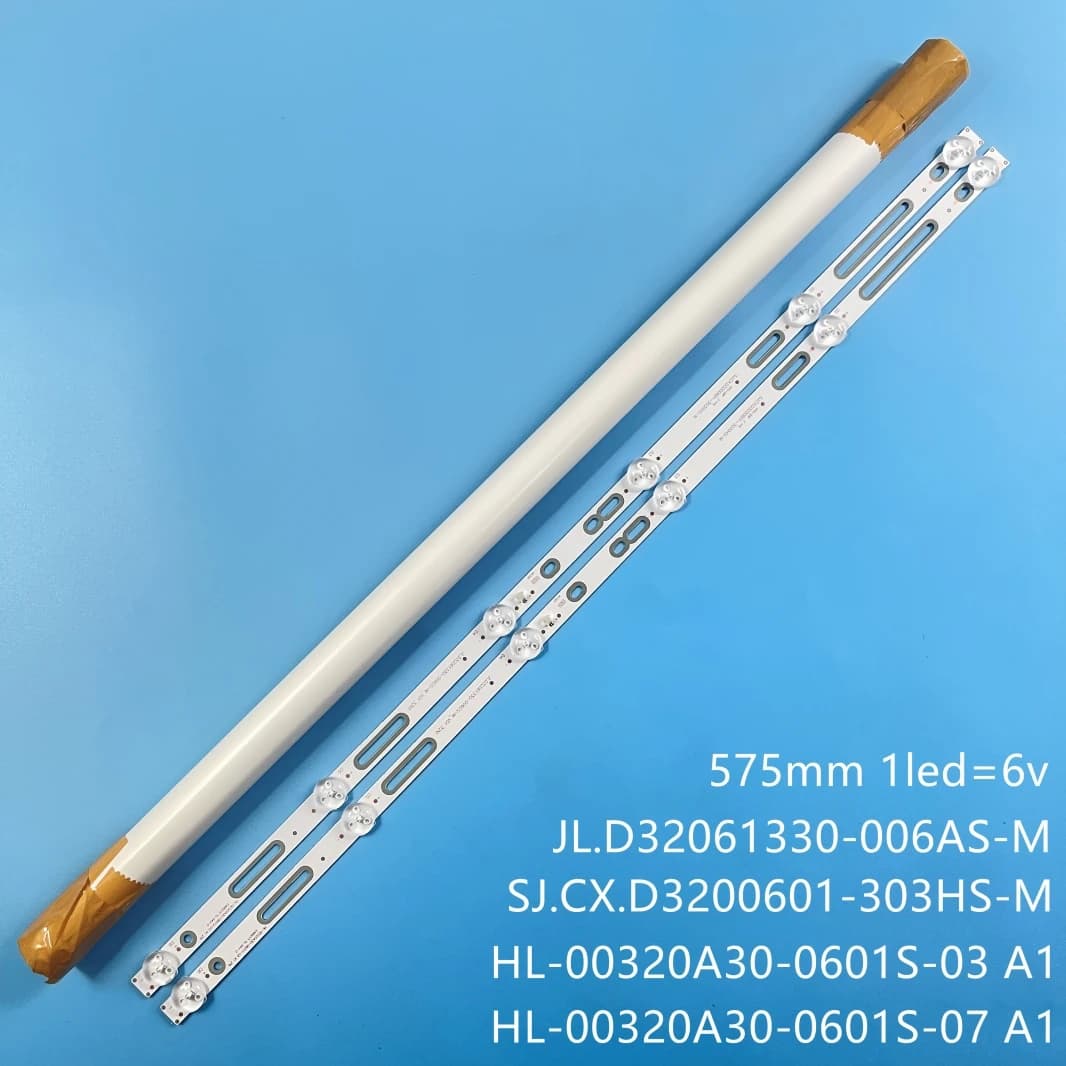 Bandes de rétro-éclairage LED pour TV, V320BJ6-Q01, V320BJ8-Q01, HL-00320A30-0601S-07, 2x6, HL-00320