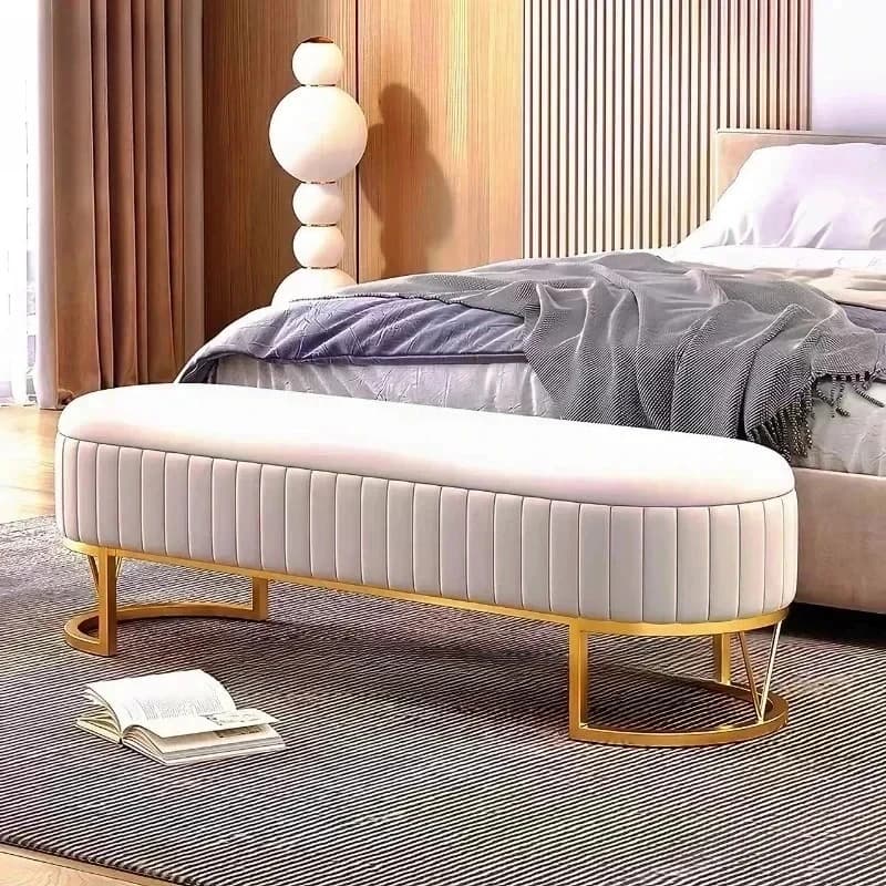 Tabouret de canapé de Style nordique Simple et à la mode, tabouret à langer léger, banc de luxe, tab