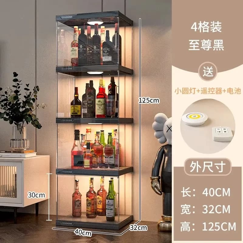 Présentoir à vin moderne de luxe, étagère de rangement murale pour salon, meubles de Bar à domicile 