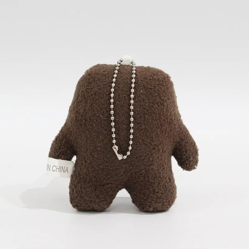 Kawaii mignon Domo Kun peluche porte-clés boule chaîne dessin animé Kawaii mignon sac porte-clés pet