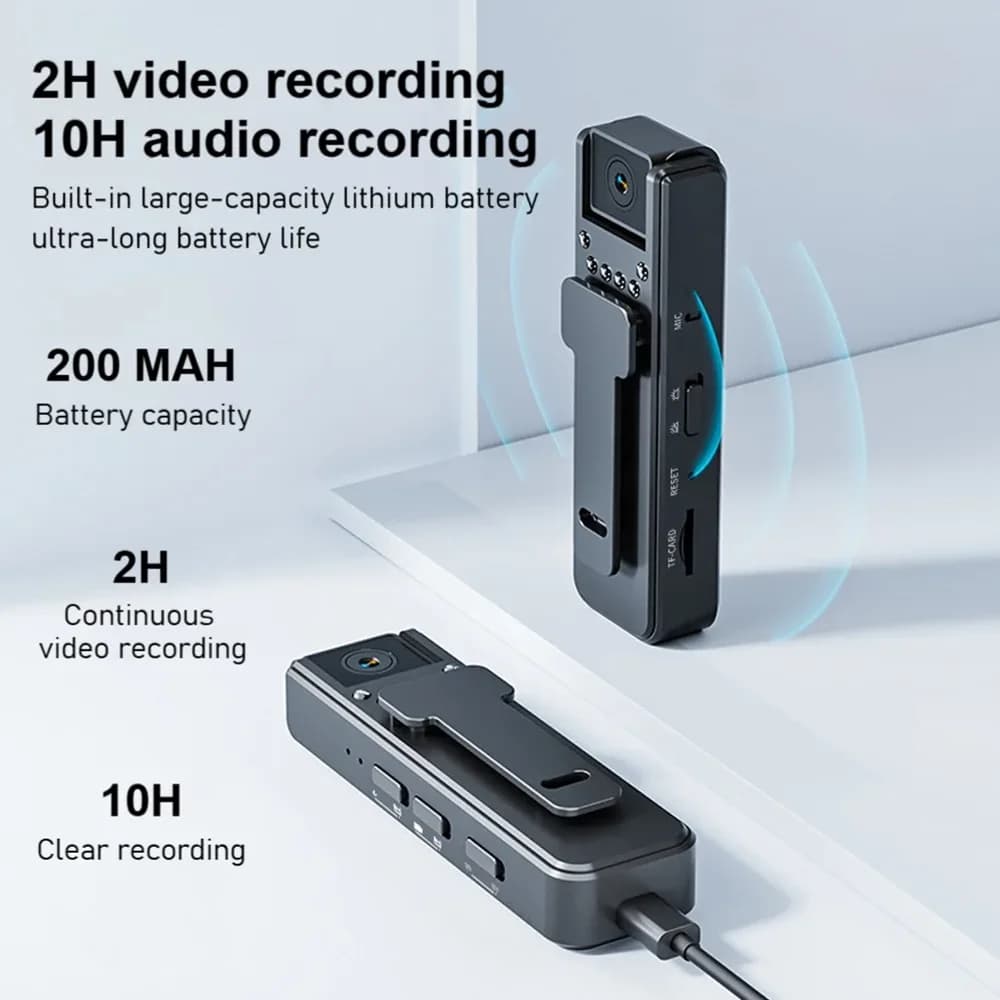 A8 HD 1080P Mini caméra Portable petite caméra vidéo numérique IP enregistreur caméra de Police infr