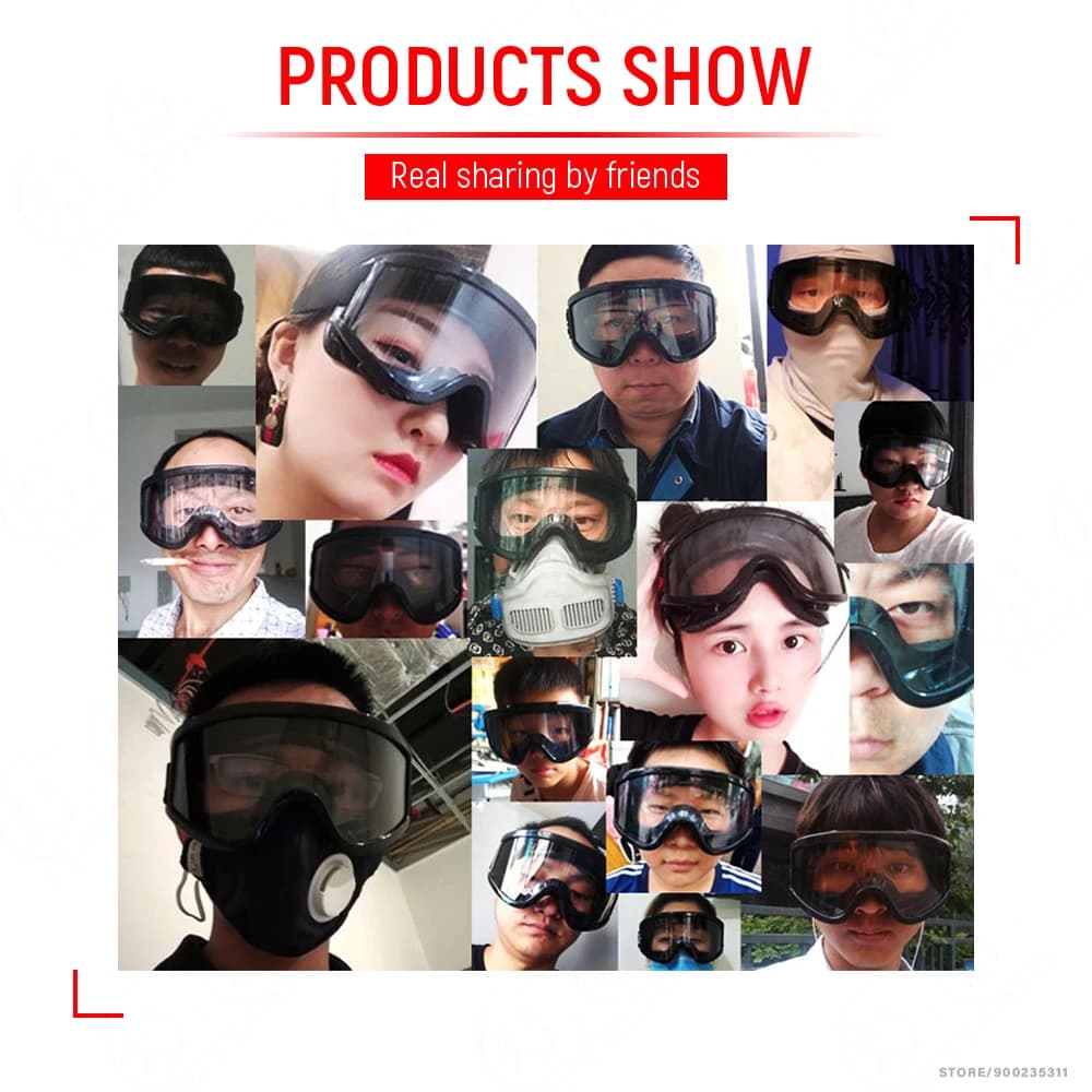 Lunettes de Moto lunettes hommes femmes Protection des yeux tout-terrain cyclisme sécurité Anti-pous