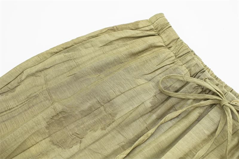 Ensemble femme 2024 nouvelle mode printemps Jacquard ample dames chemise été femmes pantalon décontr